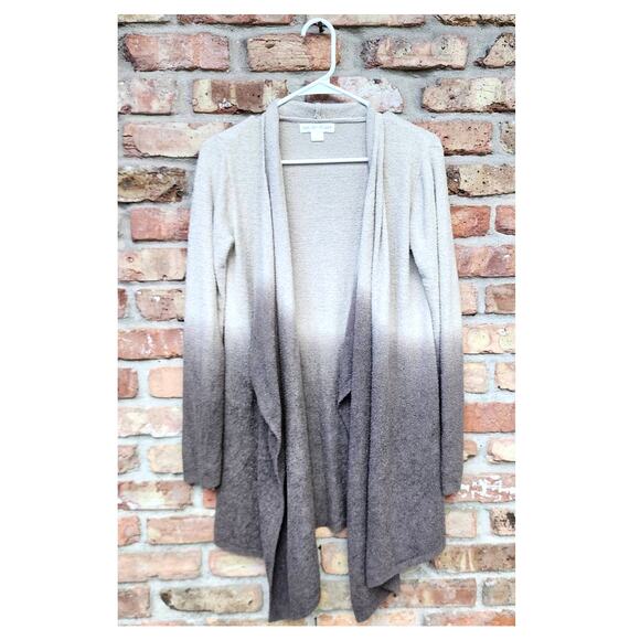 Barefoot Dreams 436 Bamboo Chic Lite Calypso Knit Ombre Cardigan Wrap S/M - Picture 2 of 7